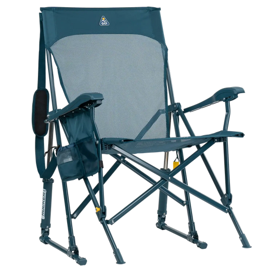 Smooth Motion BreezeRocker - Choice 504 - RoadTrip Rocker Smooth Motion Camp Chair - Teal