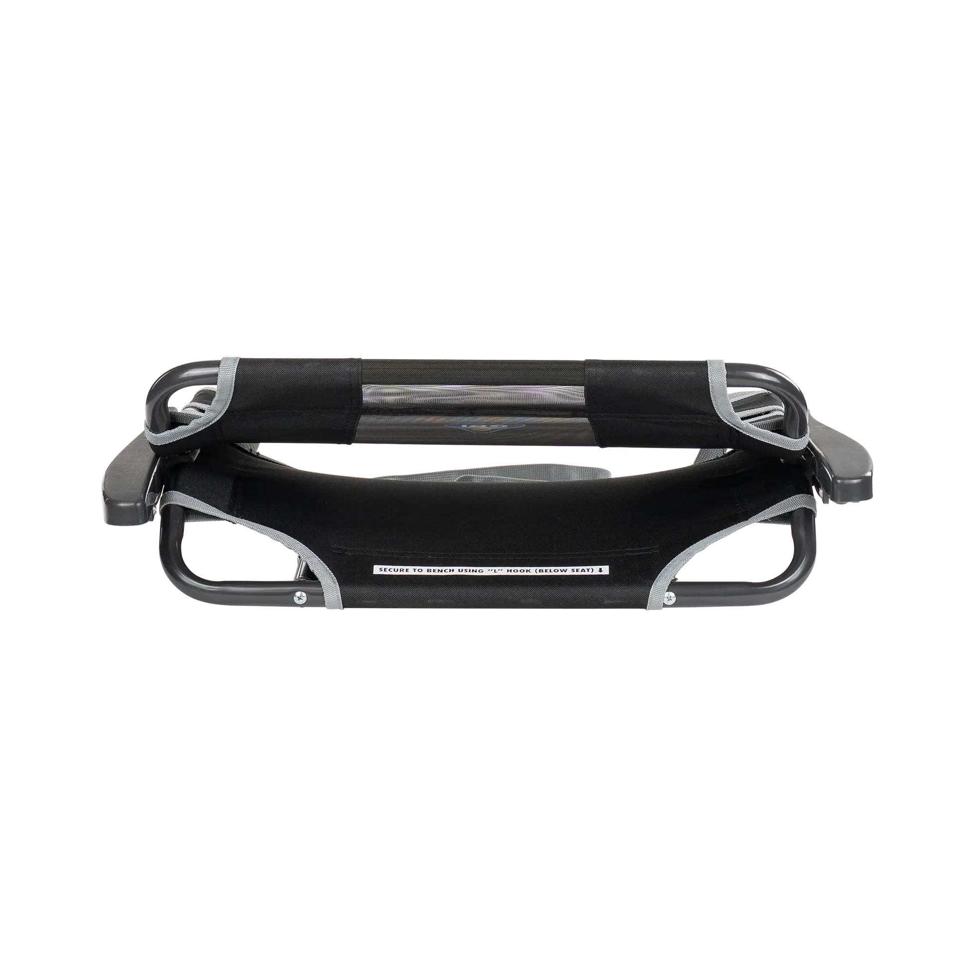 Ergonomic Back-Support Big Comfort Stadium Chair with Armrests - Choice 465 - Lightweight Folding Bleacher Chair with Cushioning Detail