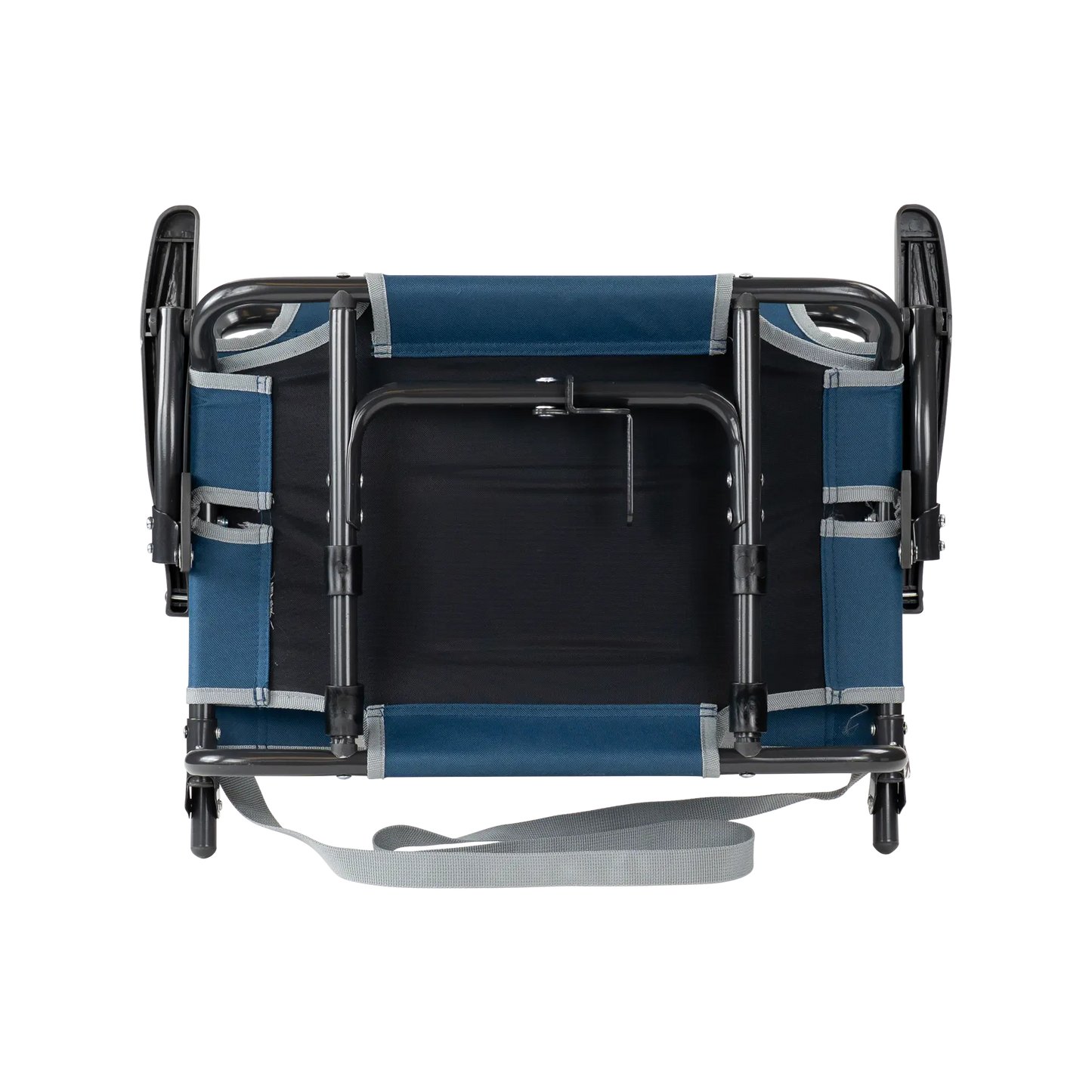 Ergonomic Back-Support Big Comfort Stadium Chair with Armrests - Choice 465 - Lightweight Folding Bleacher Chair with Cushioning Detail