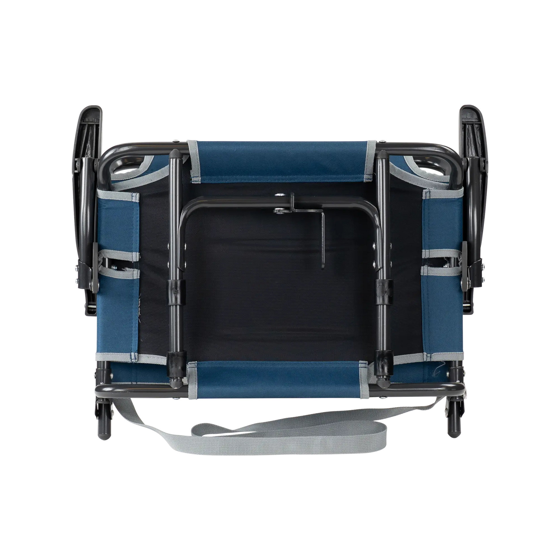 Ergonomic Back-Support Big Comfort Stadium Chair with Armrests - Choice 465 - Lightweight Folding Bleacher Chair with Cushioning Detail