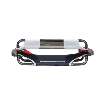 Ergonomic Back-Support Big Comfort Stadium Chair with Armrests - Choice 465 - Lightweight Folding Bleacher Chair with Cushioning Detail