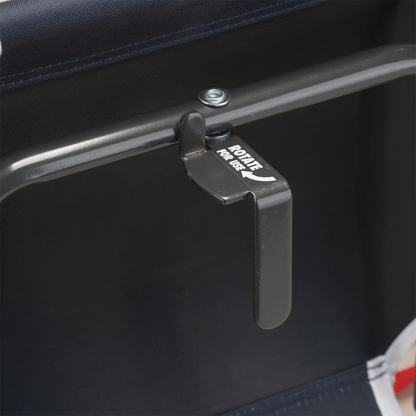 Ergonomic Back-Support Big Comfort Stadium Chair with Armrests - Choice 465 - Lightweight Folding Bleacher Chair with Cushioning Detail