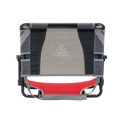 Ergonomic Back-Support Big Comfort Stadium Chair with Armrests - Choice 465 - Lightweight Folding Bleacher Chair with Cushioning Detail