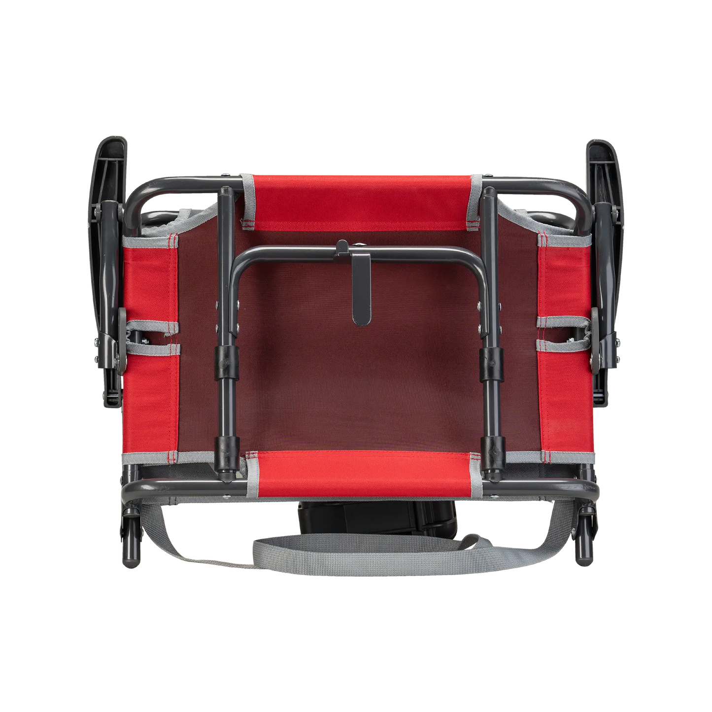 Ergonomic Back-Support Big Comfort Stadium Chair with Armrests - Choice 465 - Lightweight Folding Bleacher Chair with Cushioning Detail