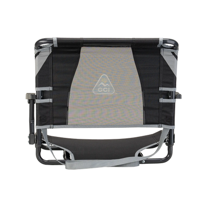 Ergonomic Back-Support Big Comfort Stadium Chair with Armrests - Choice 465 - Lightweight Folding Bleacher Chair with Cushioning Detail