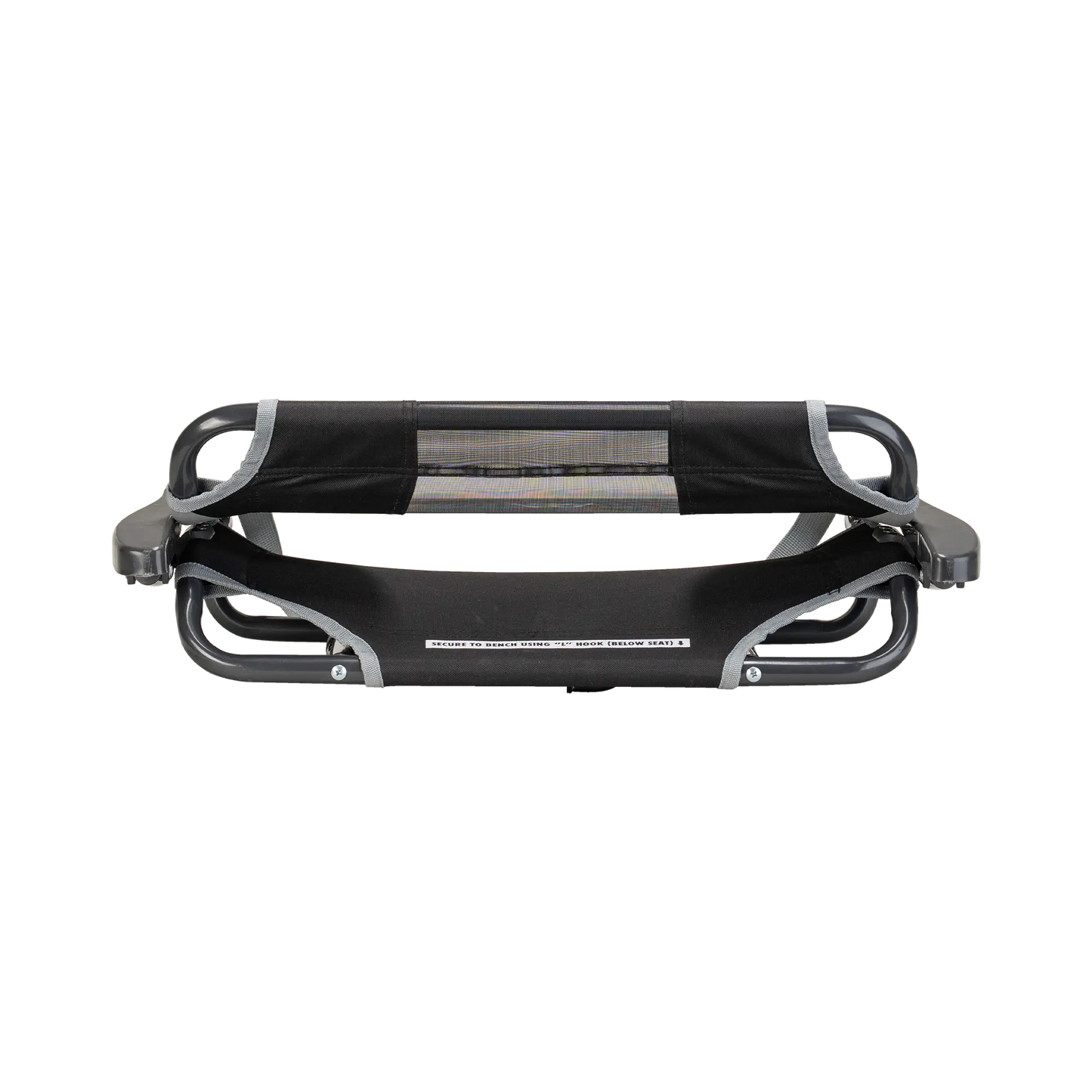 Ergonomic Back-Support Big Comfort Stadium Chair with Armrests - Choice 465 - Lightweight Folding Bleacher Chair with Cushioning Detail