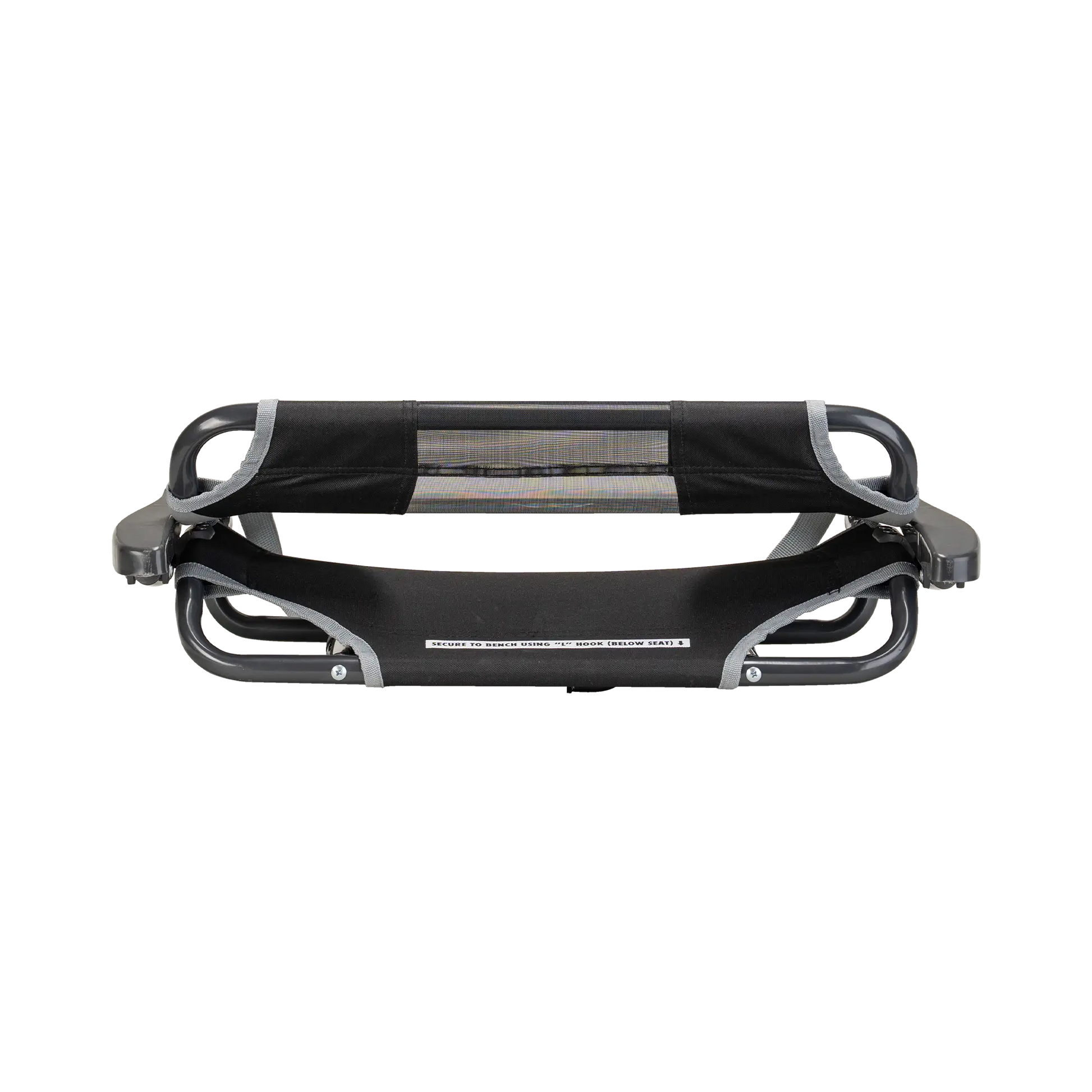 Ergonomic Back-Support Big Comfort Stadium Chair with Armrests - Choice 465 - Lightweight Folding Bleacher Chair with Cushioning Detail