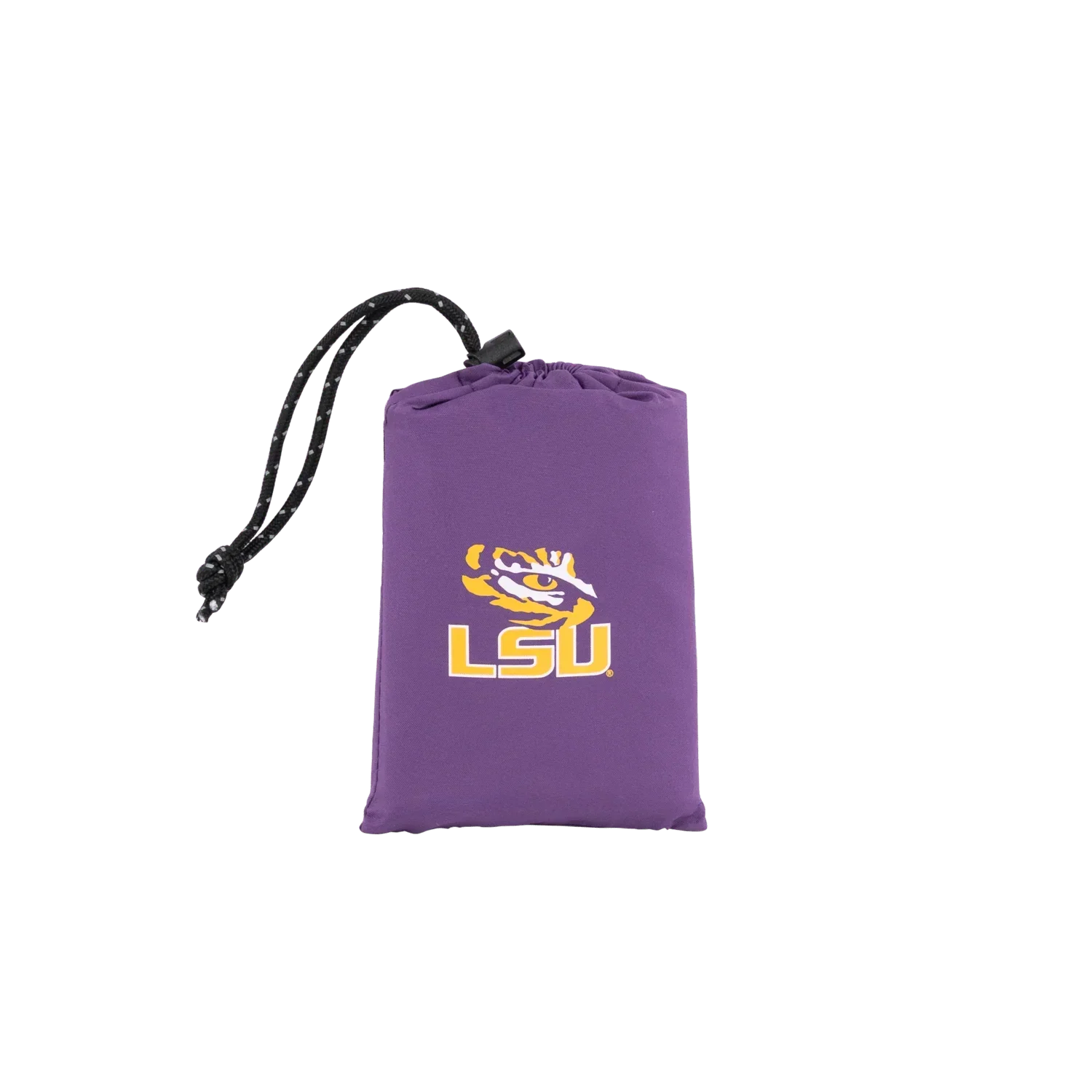 Compact Cushion College V Seat Inflatable Stadium Cushion - LSU Tigers - Choice 762 - Lightweight Folding Bleacher Chair with Cushioning Detail