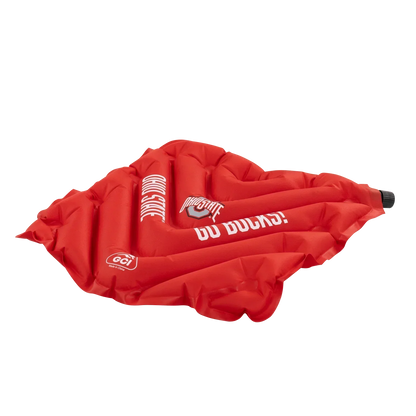 Secure-Hook College V Seat Inflatable Stadium Cushion - Ohio State Buckeyes - Choice 778 - Ergonomic Portable Stadium Seat for Sports Events Detail