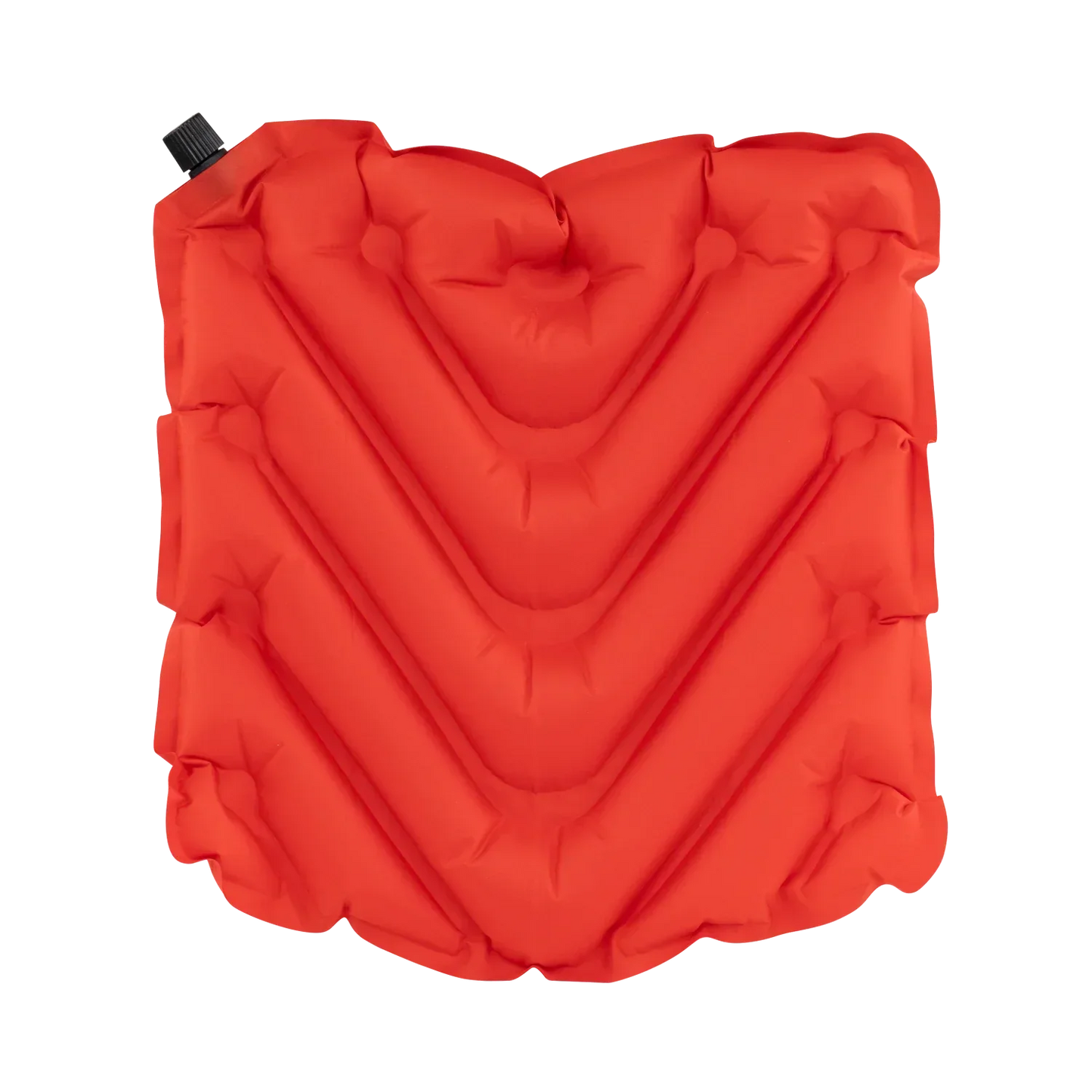Ultra-Lightweight College V Seat Inflatable Stadium Cushion - Nebraska Cornhuskers - Choice 277 - Grandstand Cushion Seat with Secure Under-Bench Hooks Detail