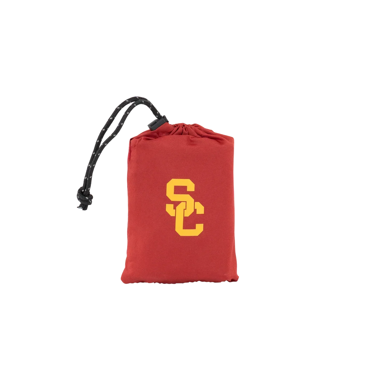 Compact Cushion College V Seat Inflatable Stadium Cushion - USC Trojans - Choice 523 - Lightweight Folding Bleacher Chair with Cushioning Detail