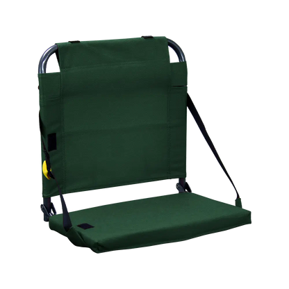 Ultra-Lightweight BleacherBack - Choice 696 - Bleacher-Friendly Stadium Chair with Back Support - Hunter