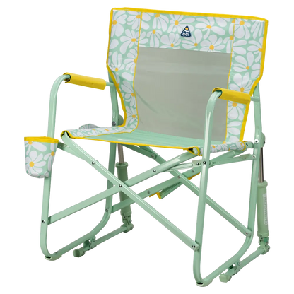 Patented Spring-Action Freestyle Rocker - Choice 711 - Heavy-Duty Kickback Rocker with Beverage Holder Detail