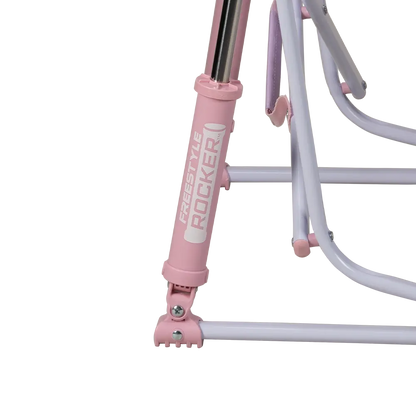 Patented Spring-Action Freestyle Rocker - Choice 711 - Heavy-Duty Kickback Rocker with Beverage Holder Detail