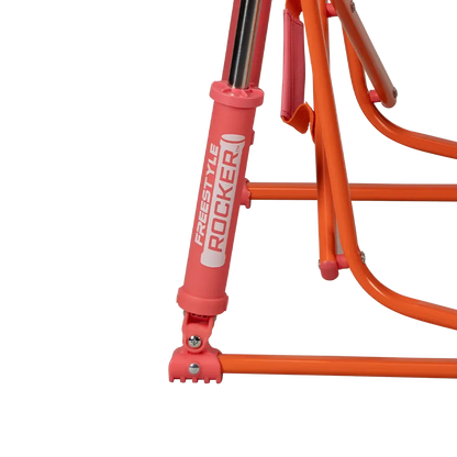 Patented Spring-Action Freestyle Rocker - Choice 711 - Heavy-Duty Kickback Rocker with Beverage Holder Detail