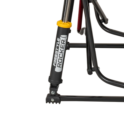Patented Spring-Action Freestyle Rocker - Choice 711 - Heavy-Duty Kickback Rocker with Beverage Holder Detail