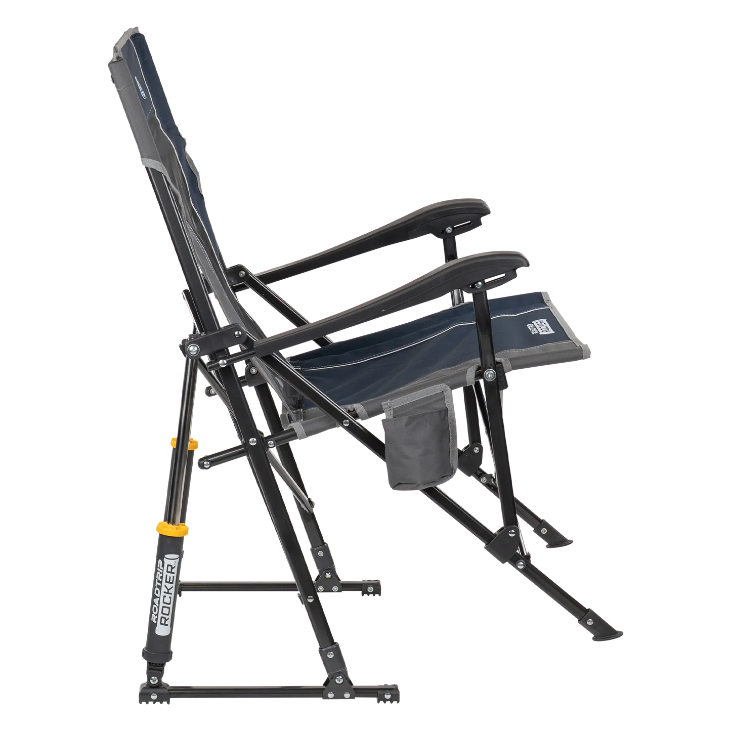 Heavy-Duty Freestyle RoadTrip Rocker - Choice 855 - Heavy-Duty Kickback Rocker with Beverage Holder Detail