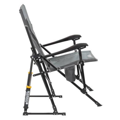 Heavy-Duty Freestyle RoadTrip Rocker - Choice 855 - Heavy-Duty Kickback Rocker with Beverage Holder Detail
