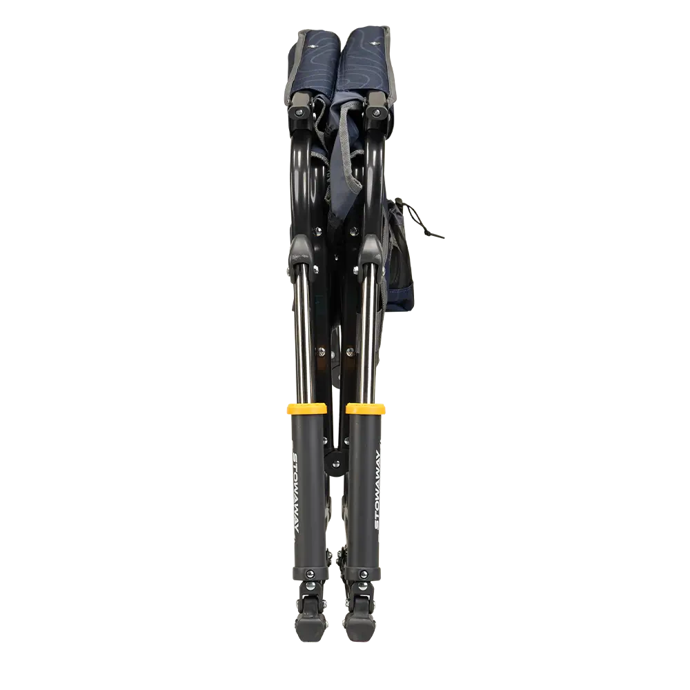 Premium All-Weather Stowaway Rocker - Choice 794 - Heavy-Duty Kickback Rocker with Beverage Holder Detail