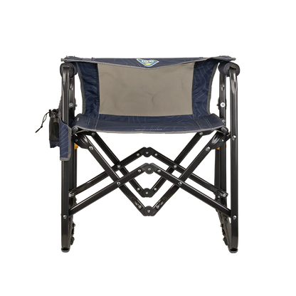 Premium All-Weather Stowaway Rocker - Choice 794 - Heavy-Duty Kickback Rocker with Beverage Holder Detail