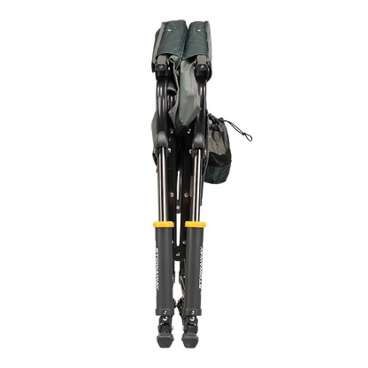 Premium All-Weather Stowaway Rocker - Choice 794 - Heavy-Duty Kickback Rocker with Beverage Holder Detail