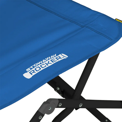 Premium All-Weather Stowaway Rocker - Choice 794 - Heavy-Duty Kickback Rocker with Beverage Holder Detail