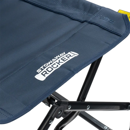 Premium All-Weather Stowaway Rocker - Choice 794 - Heavy-Duty Kickback Rocker with Beverage Holder Detail