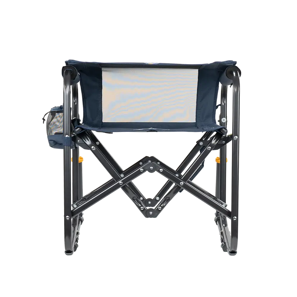 Premium All-Weather Stowaway Rocker - Choice 794 - Heavy-Duty Kickback Rocker with Beverage Holder Detail