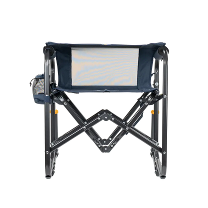 Premium All-Weather Stowaway Rocker - Choice 794 - Heavy-Duty Kickback Rocker with Beverage Holder Detail