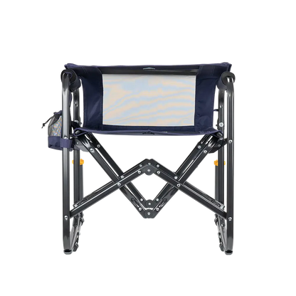 Premium All-Weather Stowaway Rocker - Choice 794 - Heavy-Duty Kickback Rocker with Beverage Holder Detail