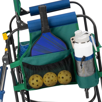 Premium All-Weather Stowaway Rocker - Choice 794 - Heavy-Duty Kickback Rocker with Beverage Holder Detail