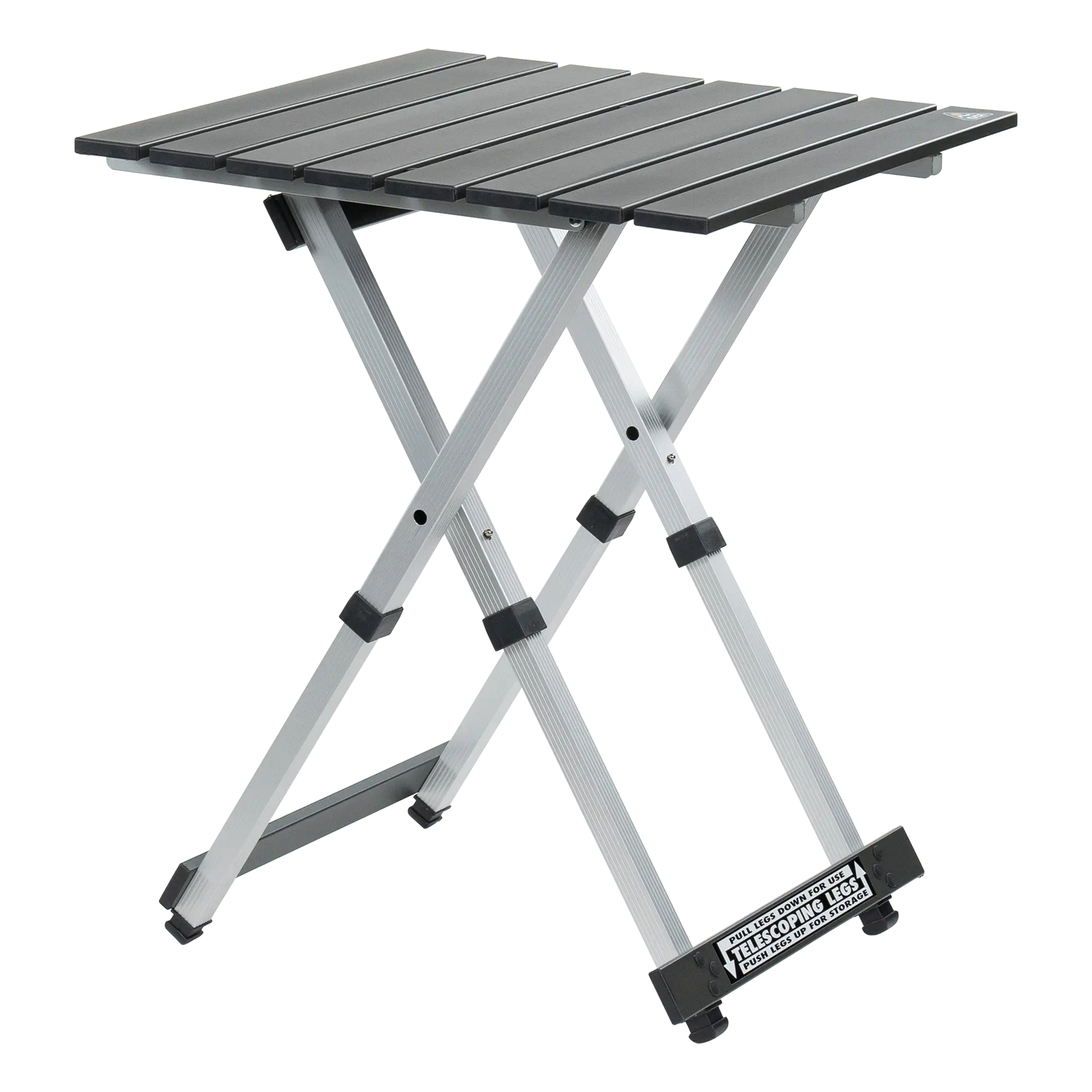 Heavy-Duty Grilling Compact Camp Table 20 - Choice 513 - Multi-Functional Heavy-Duty Grilling Table Counter - Black Chrome
