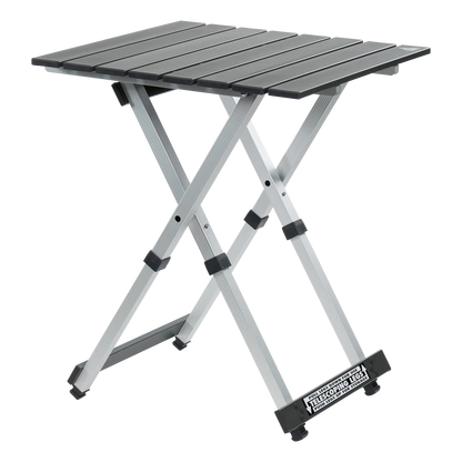 Heavy-Duty Grilling Compact Camp Table 20 - Choice 513 - Multi-Functional Heavy-Duty Grilling Table Counter - Black Chrome