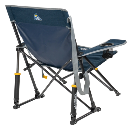 Patented Spring-Action Kickback Rocker - Choice 345 - Heavy-Duty Kickback Rocker with Beverage Holder Detail