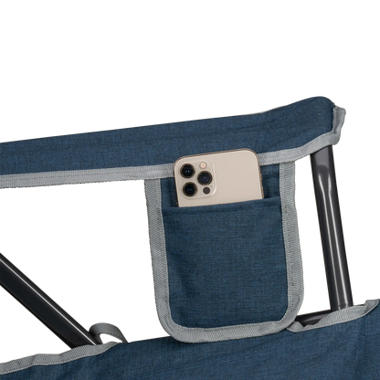 Patented Spring-Action Kickback Rocker - Choice 345 - Heavy-Duty Kickback Rocker with Beverage Holder Detail
