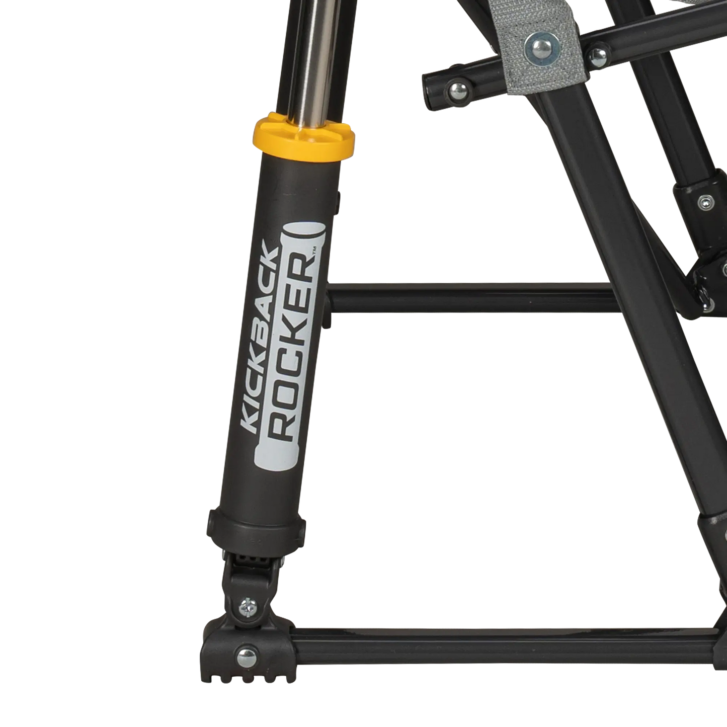 Patented Spring-Action Kickback Rocker - Choice 345 - Heavy-Duty Kickback Rocker with Beverage Holder Detail