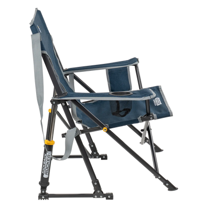 Patented Spring-Action Kickback Rocker - Choice 345 - Heavy-Duty Kickback Rocker with Beverage Holder Detail