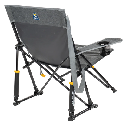 Patented Spring-Action Kickback Rocker - Choice 345 - Heavy-Duty Kickback Rocker with Beverage Holder Detail