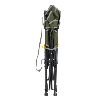 Patented Spring-Action Kickback Rocker - Choice 345 - Heavy-Duty Kickback Rocker with Beverage Holder Detail