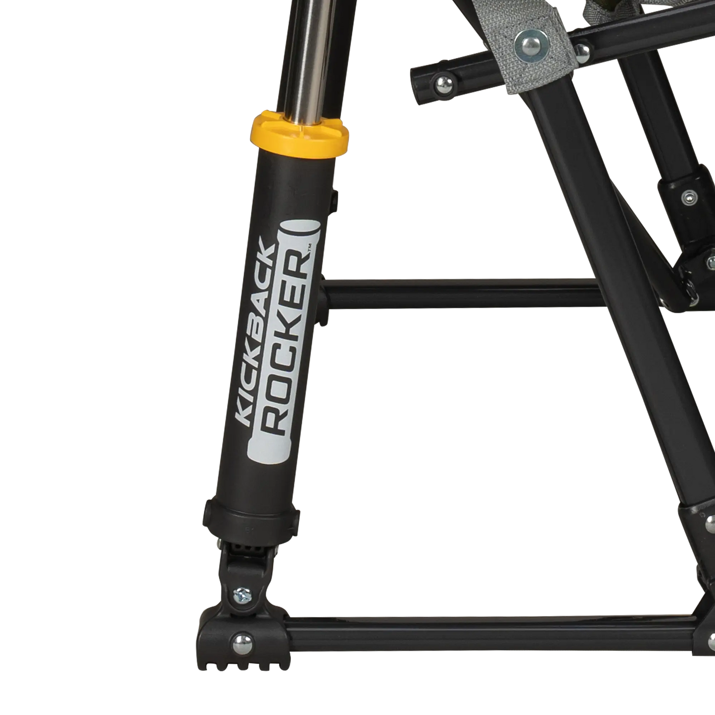 Patented Spring-Action Kickback Rocker - Choice 345 - Heavy-Duty Kickback Rocker with Beverage Holder Detail