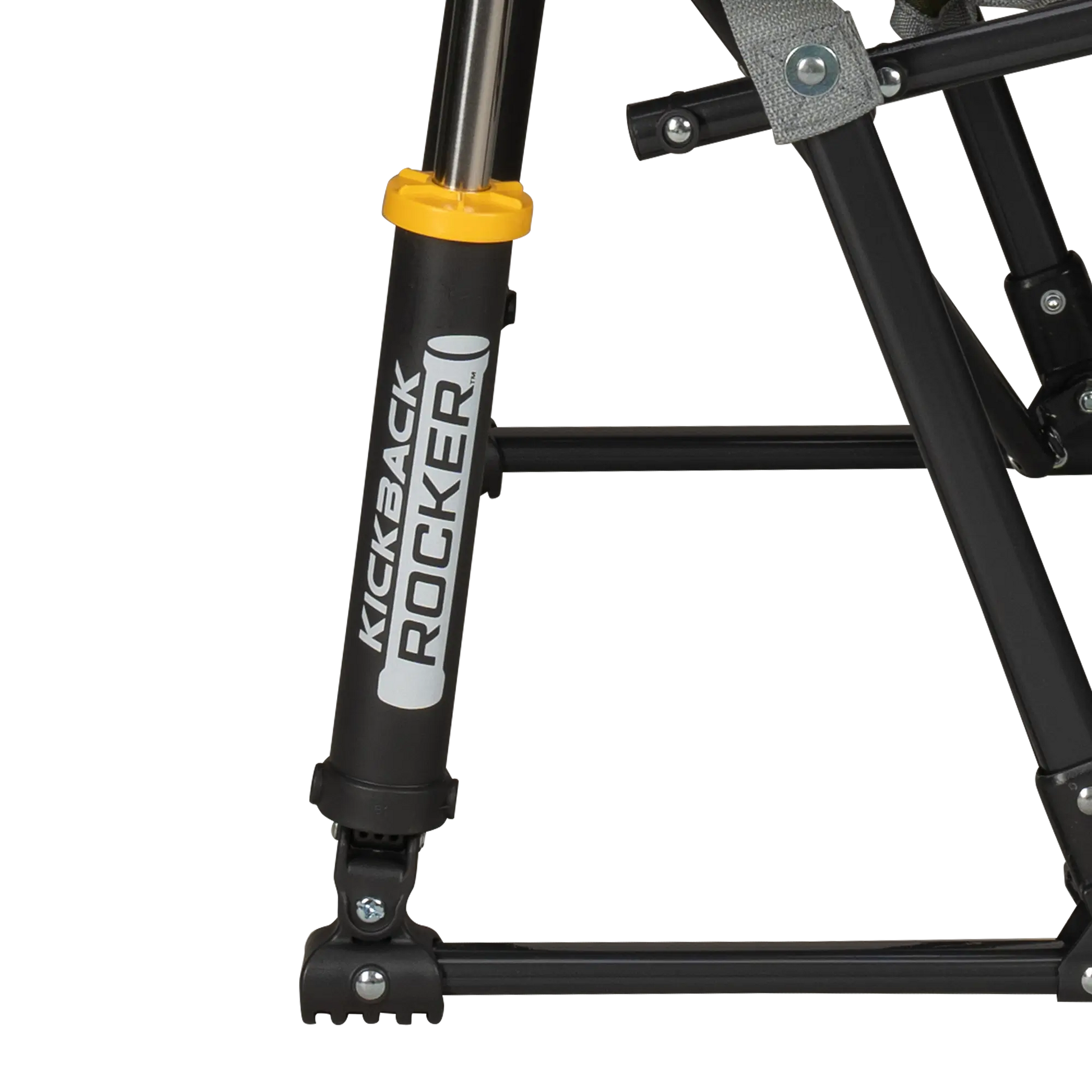 Patented Spring-Action Kickback Rocker - Choice 345 - Heavy-Duty Kickback Rocker with Beverage Holder Detail