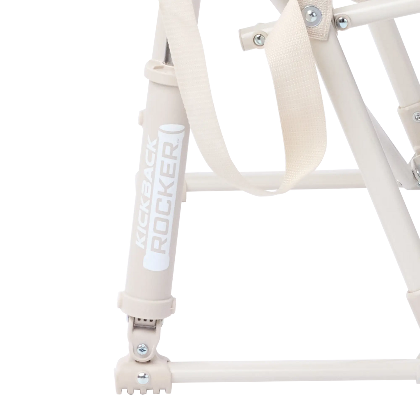 Patented Spring-Action Kickback Rocker - Choice 345 - Heavy-Duty Kickback Rocker with Beverage Holder Detail