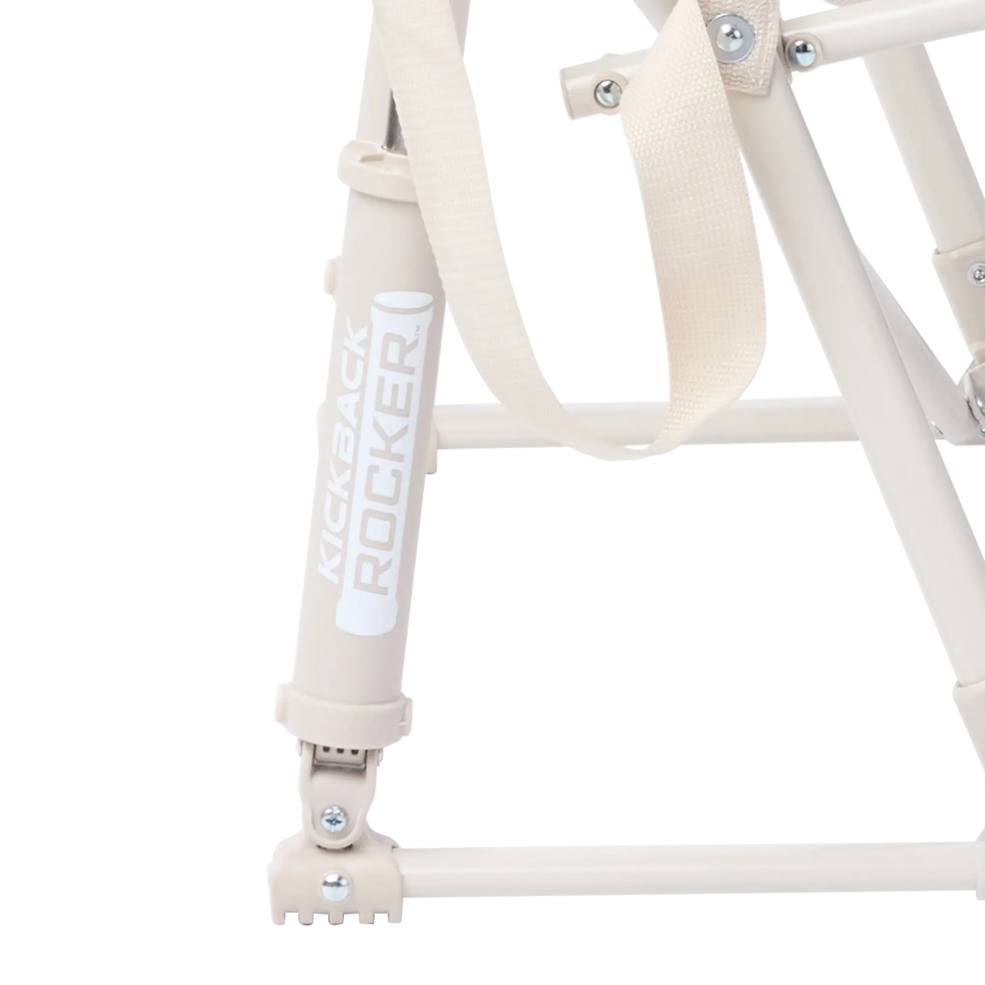 Patented Spring-Action Kickback Rocker - Choice 345 - Heavy-Duty Kickback Rocker with Beverage Holder Detail