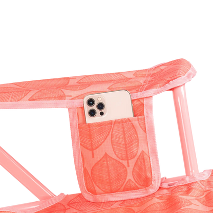 Patented Spring-Action Kickback Rocker - Choice 345 - Heavy-Duty Kickback Rocker with Beverage Holder Detail