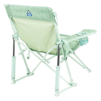 Patented Spring-Action Kickback Rocker - Choice 345 - Heavy-Duty Kickback Rocker with Beverage Holder Detail