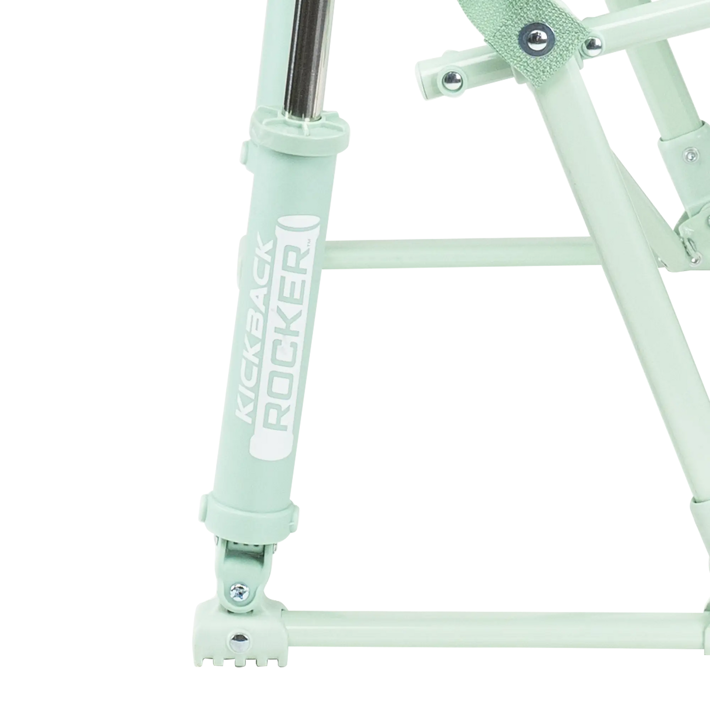 Patented Spring-Action Kickback Rocker - Choice 345 - Heavy-Duty Kickback Rocker with Beverage Holder Detail
