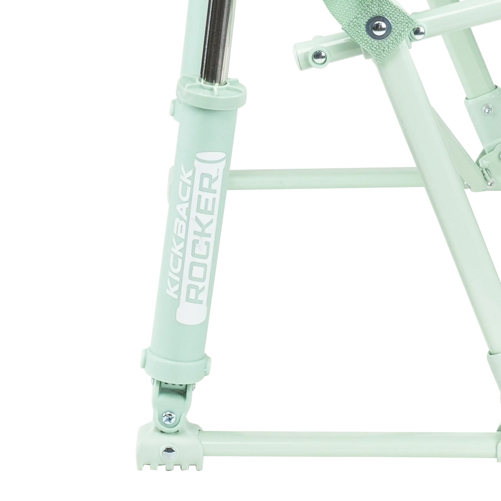 Patented Spring-Action Kickback Rocker - Choice 345 - Heavy-Duty Kickback Rocker with Beverage Holder Detail