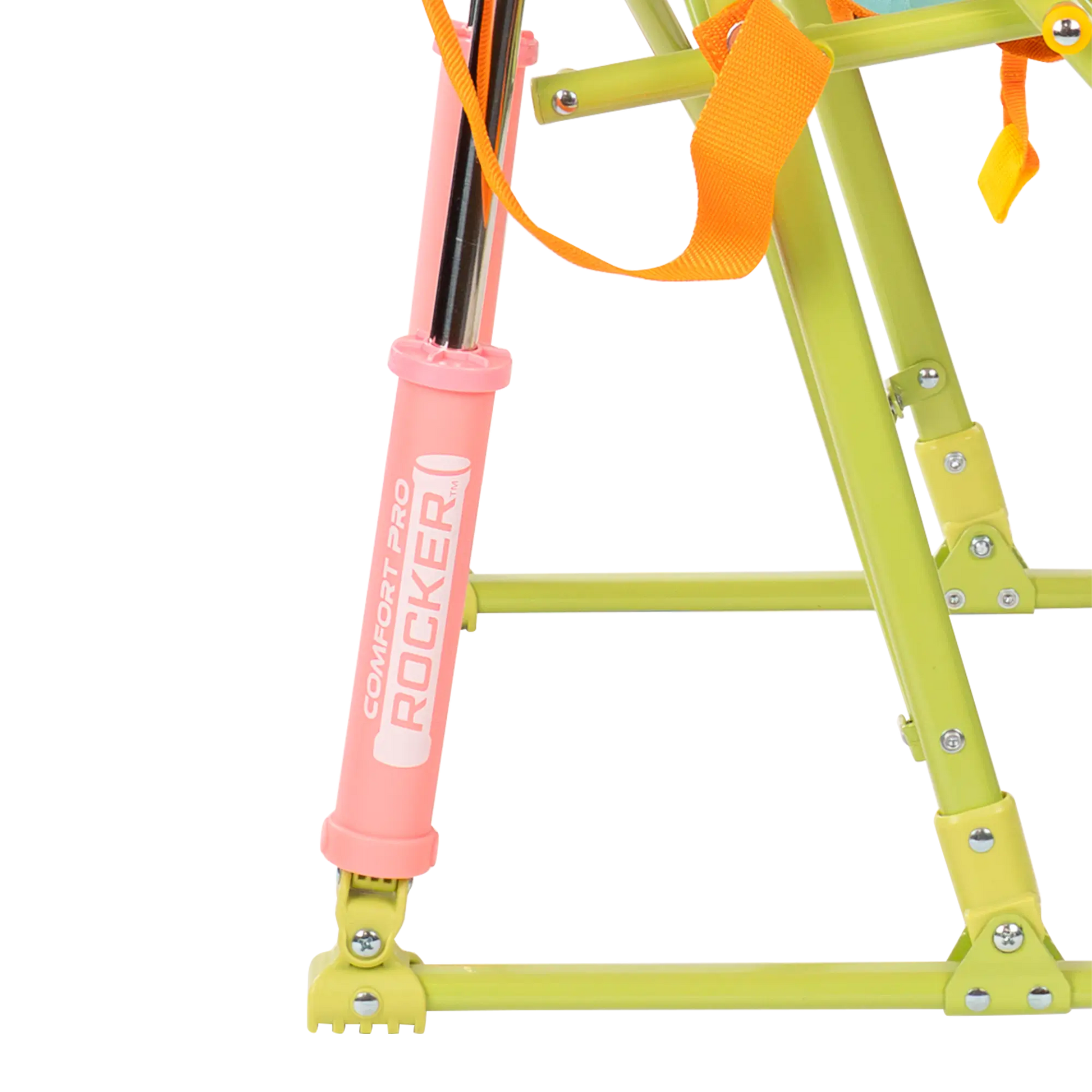 Premium All-Weather Comfort Pro Rocker - Choice 375 - Heavy-Duty Kickback Rocker with Beverage Holder Detail