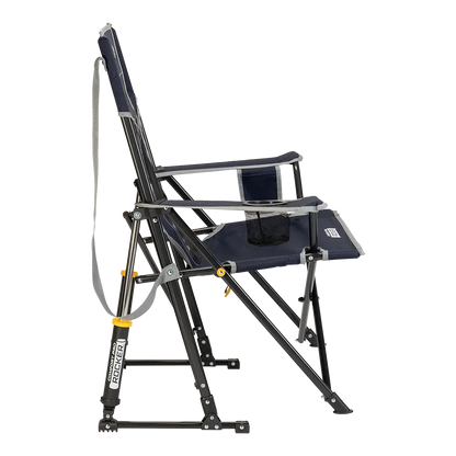 Premium All-Weather Comfort Pro Rocker - Choice 375 - Heavy-Duty Kickback Rocker with Beverage Holder Detail