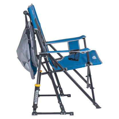 Smooth Motion SunShade Rocker - Choice 550 - Patented Spring-Action Rocking Chair for Camping Detail